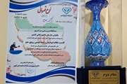 روشنک فلاح نائب قهرمان تنیس روی میز مسابقات ورزشی بانوان کشور شد 