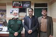 تقدیر از مدیرکل دامپزشکی مازندران به دلیل خدمات‌رسانی به مناطق محروم در دیدار با فرمانده سپاه غدیر