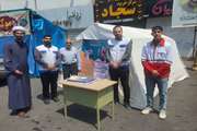 برپایی اکیپ ثابت نظارت دامپزشکی قائمشهر در میدان طالقانی همزمان با عید قربان