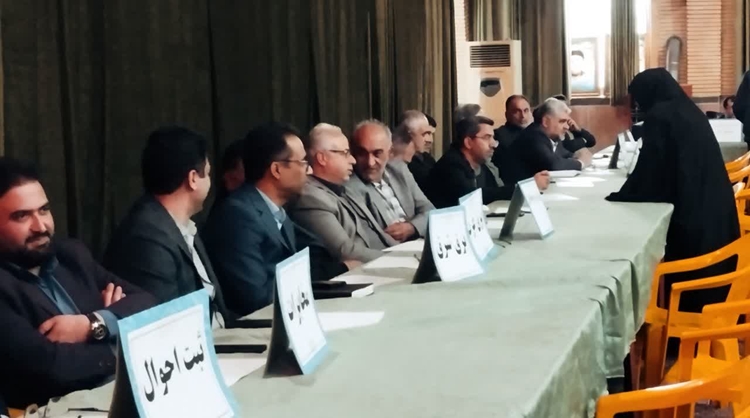 برپایی میز خدمت ویژه خانواده‌های معظم شهدا، جانبازان، ایثارگران و آزادگان در آمل