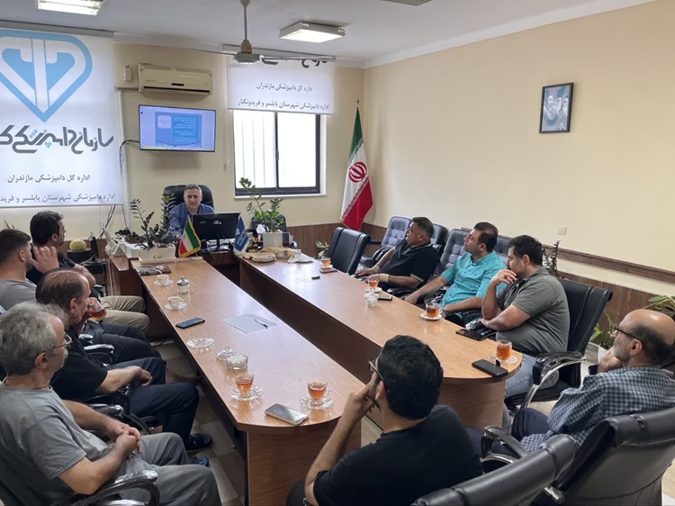 ارتقای سطح دانش بهداشتی متصدیان عرضه مواد پروتئینی در بابلسر